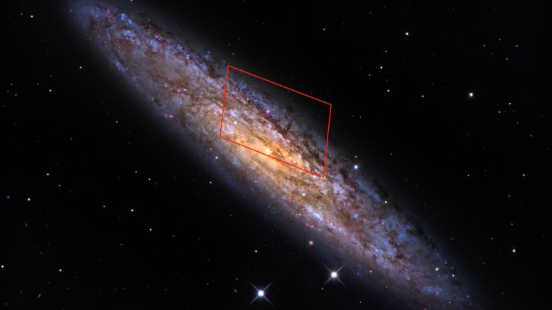 航天器在附近的星系中检测到巨型耀斑