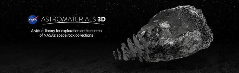 NASA天体材料3D资源管理器：几乎可以从其他世界获得岩石
