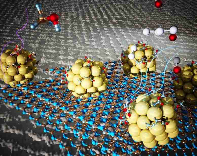 用新的纳米材料加速改善氢燃料生产