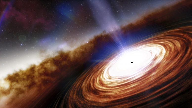 天文学家发现了宇宙中最早的超大质量黑洞和类星体-比银河系发光力高1000倍