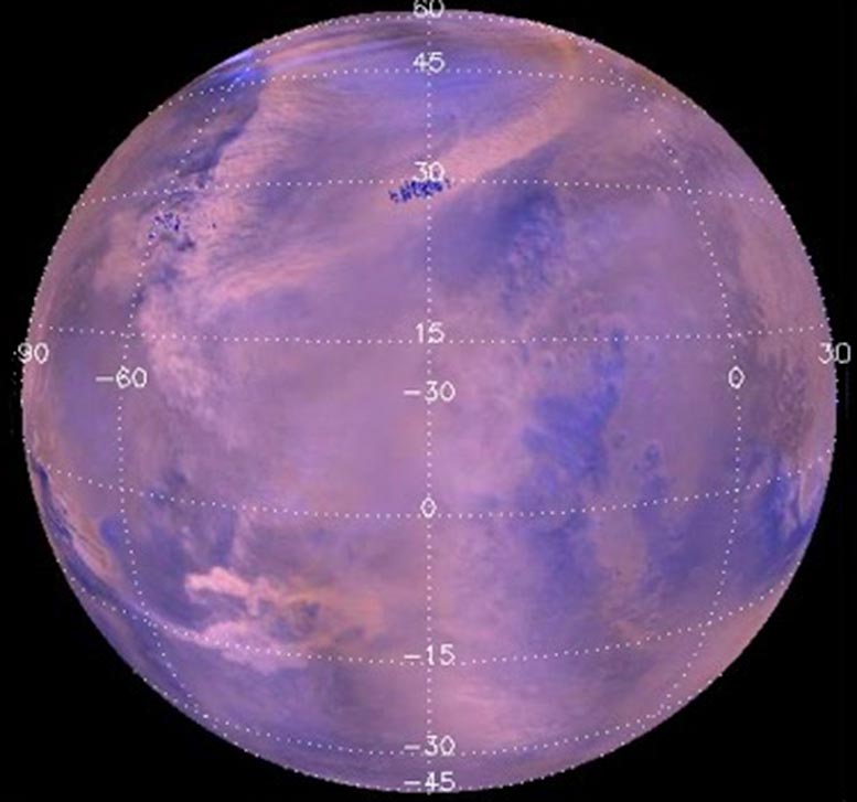 在火星上分析尘埃风暴序列