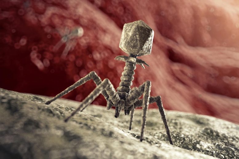 抗生素改变游戏规则：噬菌体可以在细菌引起感染之前预测其位置并破坏它们。