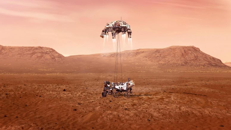 美国宇航局邀请您分享火星毅力漫游者着陆的快感