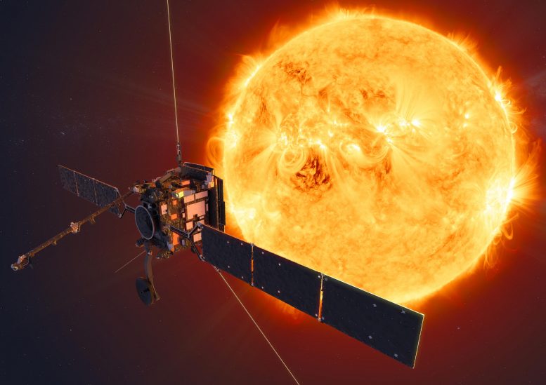 ESA的太阳轨道飞行器航天器通信遭到太阳的干扰