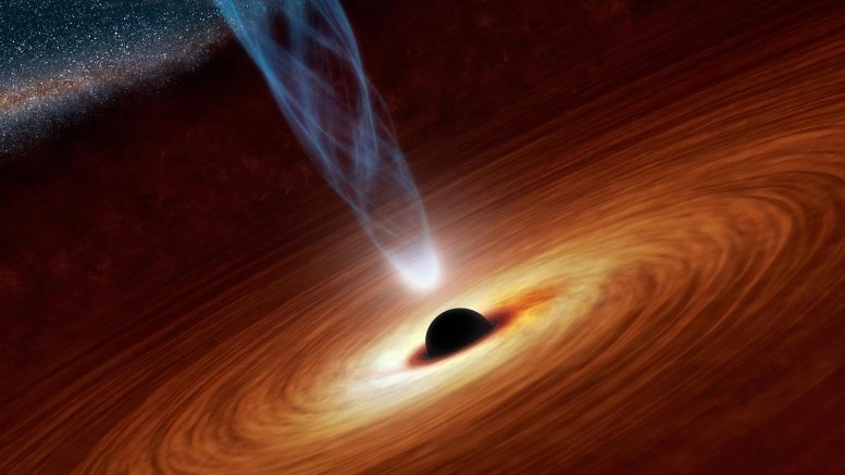 天体物理学家惊讶地发现极端黑洞具有可以被梳理的“引力发”