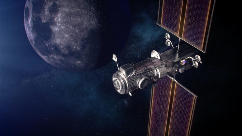 NASA选择Spacex来启动网关月球源的初始元素