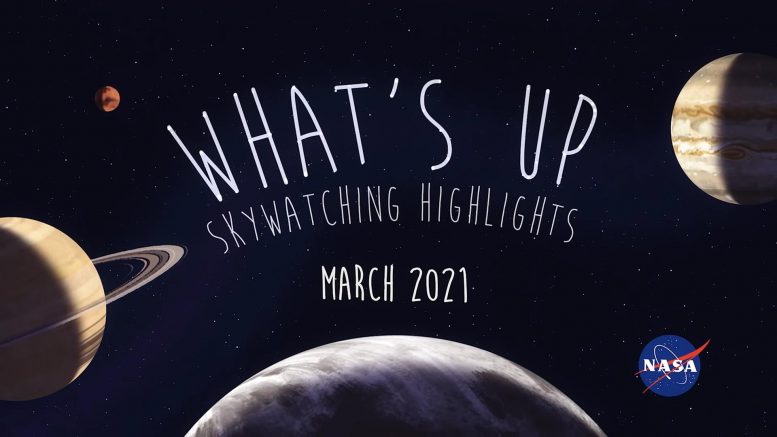 NASA Skywatching Tips于2021年3月[视频]