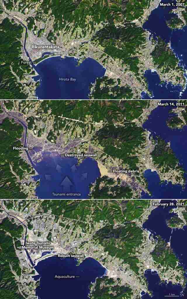 海啸十年后：日本受灾最严重的沿海城市之一仍在努力恢复