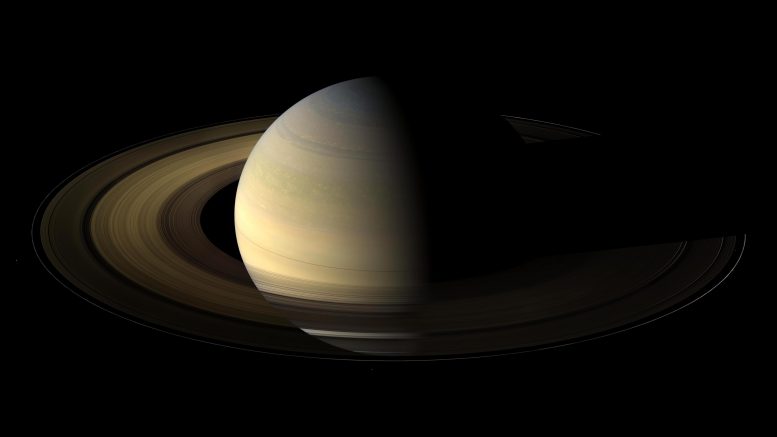 土星使者接近见证土星的春天