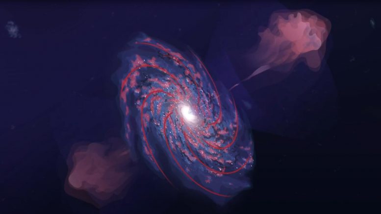 刺穿银河尘土飞扬的核心，发现活跃的超大质量黑洞的秘密